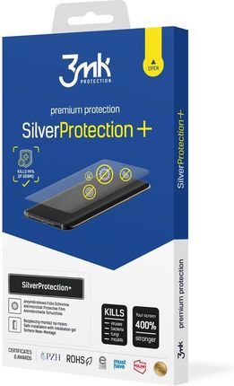 3Mk Protection 3Mk Antybakteryjna Folia Ochronna Na Wyświetlacz Silverprotection Do Samsung Galaxy S24 Ultra 0 21 Mm Samoregenerująca Się