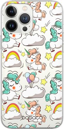 Babaco Etui Do Apple Iphone Xs Max Unicorn 001 Nadruk Częściowy Przeźroczysty