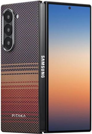 Galaxy Z Fold6　PITAKA　MagEZ Case 5付き Pitaka Magez Case 5 Sunset Samsung Galaxy Z Fold 6 - Etui na