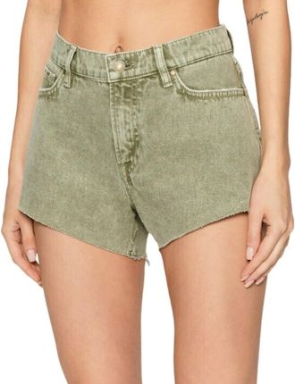 Spodenki damskie Guess Manila różowe krótkie szorty jeansowe W26