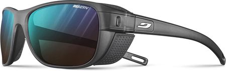 Julbo Camino Matt Półprzezroczyste okulary outdoorowe czarny/szary/żółty/niebieski błysk