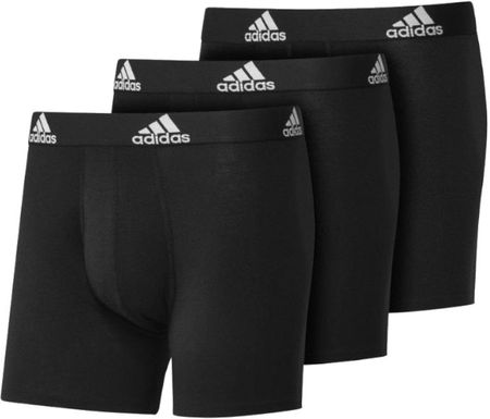 adidas Bos Briefs 3 Pairs GU8889, Bokserki, Męskie, Czarny, Rozmiar: S