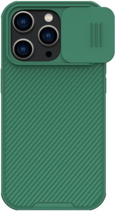 Icableseu Nillkin Camshield Pro Case Etui Iphone 14 Pro Pancerny Pokrowiec Osłona Na Aparat Kamerę Zielony