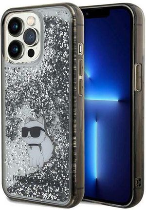 Icableseu Etui Karl Lagerfeld Liquid Glitter Choupette Na Iphone 13 Pro Max Przezroczyste