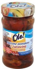 Zdjęcie Ole! Pomidory suszone w oleju z żurawiną i ziołami 270g - Buk