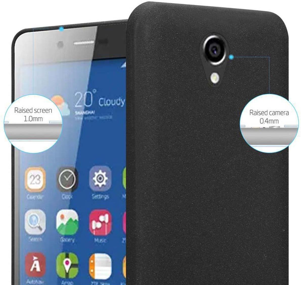 cadorabo Book Case works with ZTE Blade L7 in CLASSY SILVER - with