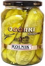 Rolnik Ogorki Kanapkowe 650g Ceny I Opinie Ceneo Pl