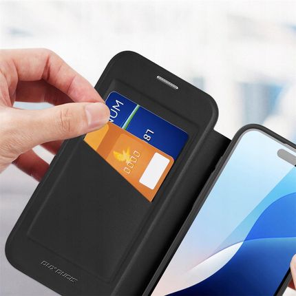 Dux Ducis Etui Skin X Pro Magnetic Do Iphone 16 Pro Czarno Przezroczyste - zdjęcie 3