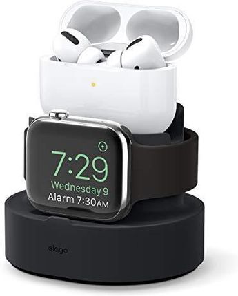 Elago Stacja Ładująca 2 W 1 Zaprojektowana Dla Apple Watch Series 6 Se 5 4 3 Airpods Pro Iphone 11 Max Oryginalne Kable Nie Są