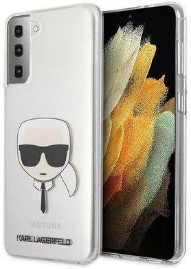 Karl Lagerfeld Oryginalne Etui Hardcase Klhcs21Mktr Do Samsung S21 Plus Karl S Head Transparent