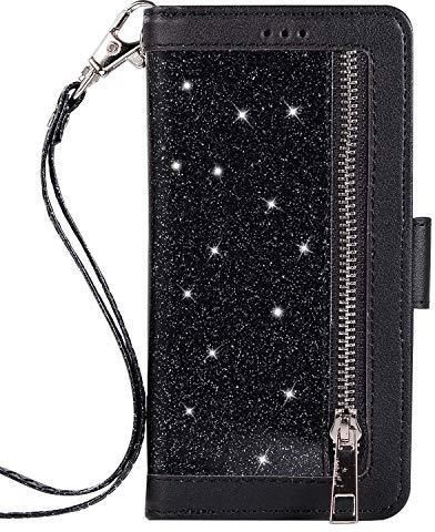 Custodia Portafoglio Uposao In Pelle Per Samsung Galaxy A6 Plus 2018 - Foderina Magnetica Con Motivo Floreale Mandala 3D, Rossa