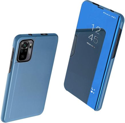 Icableseu Clear View Case Futerał Etui Z Klapką Xiaomi Redmi Note 11 Pro 5G 11 Pro 5G Mi11I Hypercharge Poco X4 Nfc 5G Niebiesk