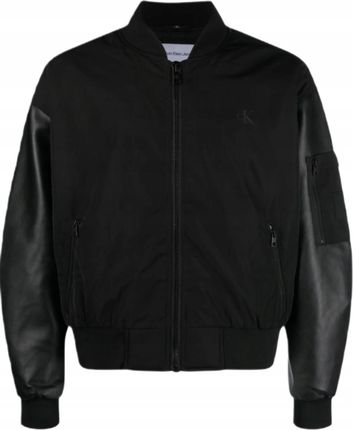 -28% Calvin Klein Jeans Kurtka Męska Bomber Czarna L