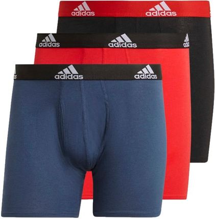 adidas Logo Boxer Briefs 3 Pairs GN2018, Bokserki, Mężczyźni, Czarny, Rozmiar: S