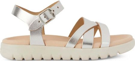 Geox Girls Classic Sandals J45GSA 000CF C1007 Kolor: Srebrny Rozmiar: 33