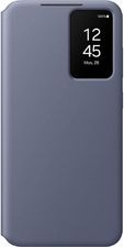 Samsung Etui Z Klapką Smart View Wallet Case Do Galaxy S24 Plus Fioletowe