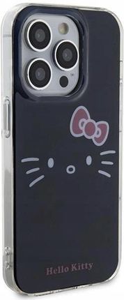 Hello Kitty Etui Iml Kitty Face Na Iphone 15 Pro Czarne - zdjęcie 3