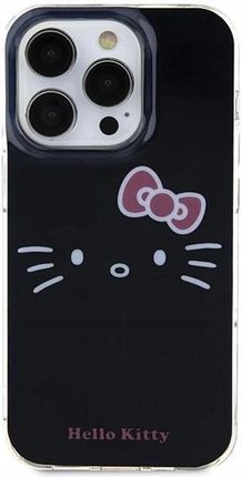 Hello Kitty Etui Iml Kitty Face Na Iphone 15 Pro Czarne - zdjęcie 5