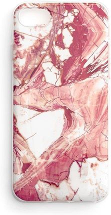 Icableseu Wozinsky Marble Żelowe Etui Pokrowiec Marmur Xiaomi Mi10T Lite 5G Redmi Note 9 Pro 5G Różowy