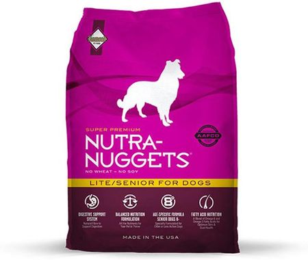 Nutra Nuggets Adult Lite Senior 2X15Kg