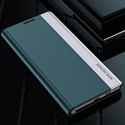 Icableseu Sleep Case Pro Etui Do Xiaomi Redmi Note 12 5G Poco X5 5G Z Klapką Podstawka Niebieskie - zdjęcie 2