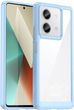Etui Outer Space Case z żelową ramką do Xiaomi Redmi Note 13 Pro - niebieskie