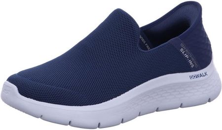 Skechers GO WALK FLEX NO HANDS buty treningowe w rozmiarach plus size niebieski 216491 NVY duże buty męskie, rozmiar:46