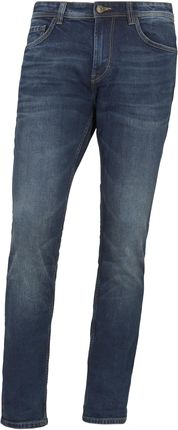 Regular Jeans Basic Stone Wash Slim Fit Pięć-Kieszeniowe Spodnie Rozciągliwe JOSH |