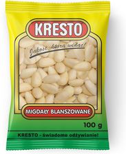 Zdjęcie Kresto Migdały blanszowane 100g - Krzeszowice