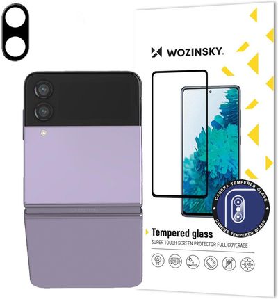 Wozinsky Full Camera Glass Szkło Hartowne Samsung Galaxy Z Flip 4 Na Aparat Kamer? 9H