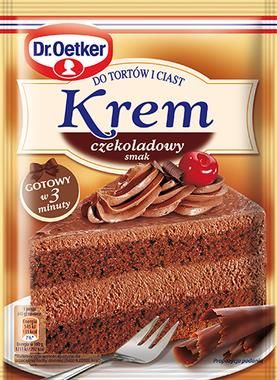 Dr.Oetker Krem do tortów czekoladowy 140g