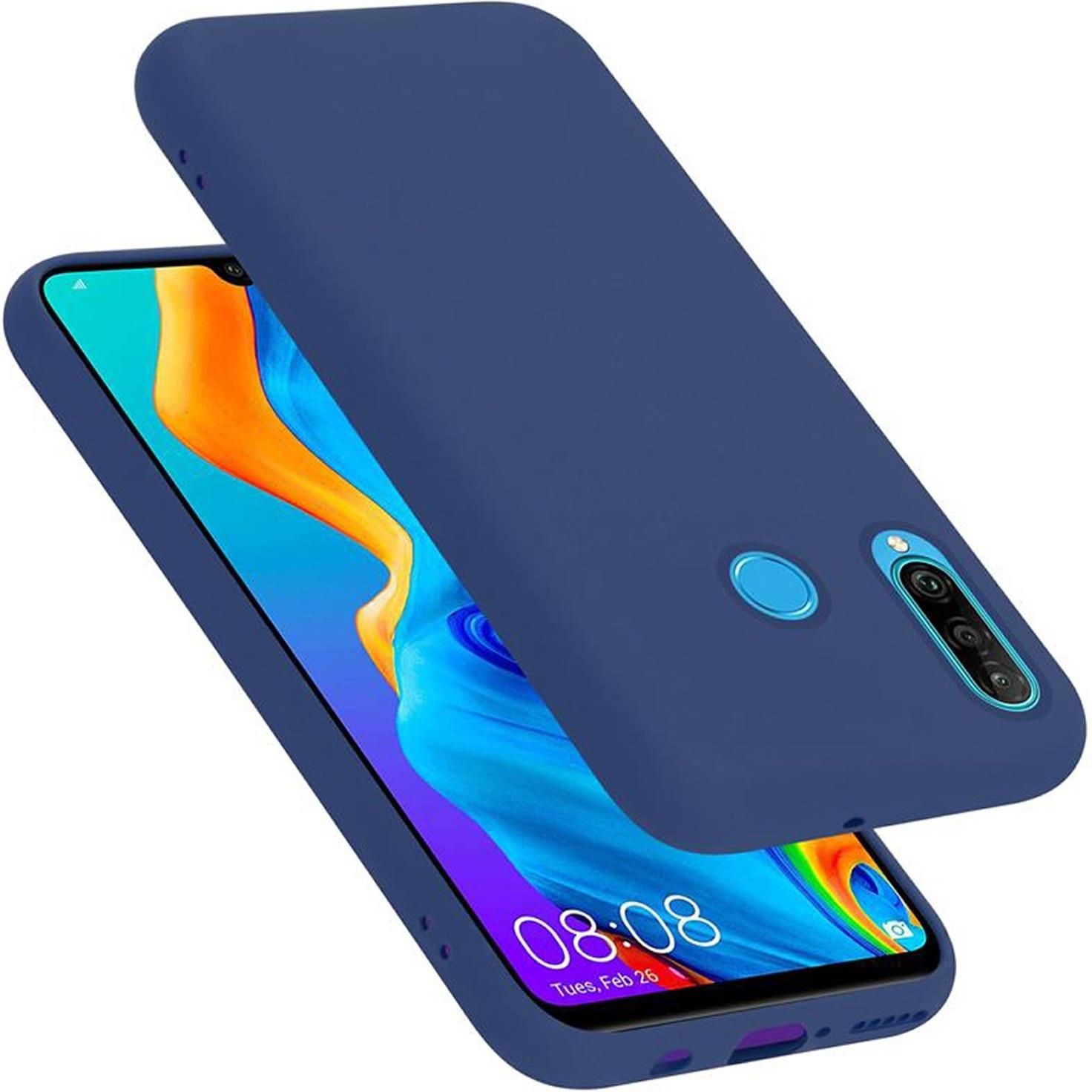 Cadorabo Custodia In Silicone TPU Per Huawei P30 Lite – Glossy Bianco E Oro, Sottile Con Protezione Fotocamera - 2