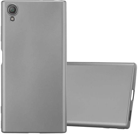 Cadorabo Etui Ochronne Do Sony Xperia Xa1 Plus W Kolorze Szarym Etui Na Telefon Komórkowy Etui Silikonowe Tpu Cover Case