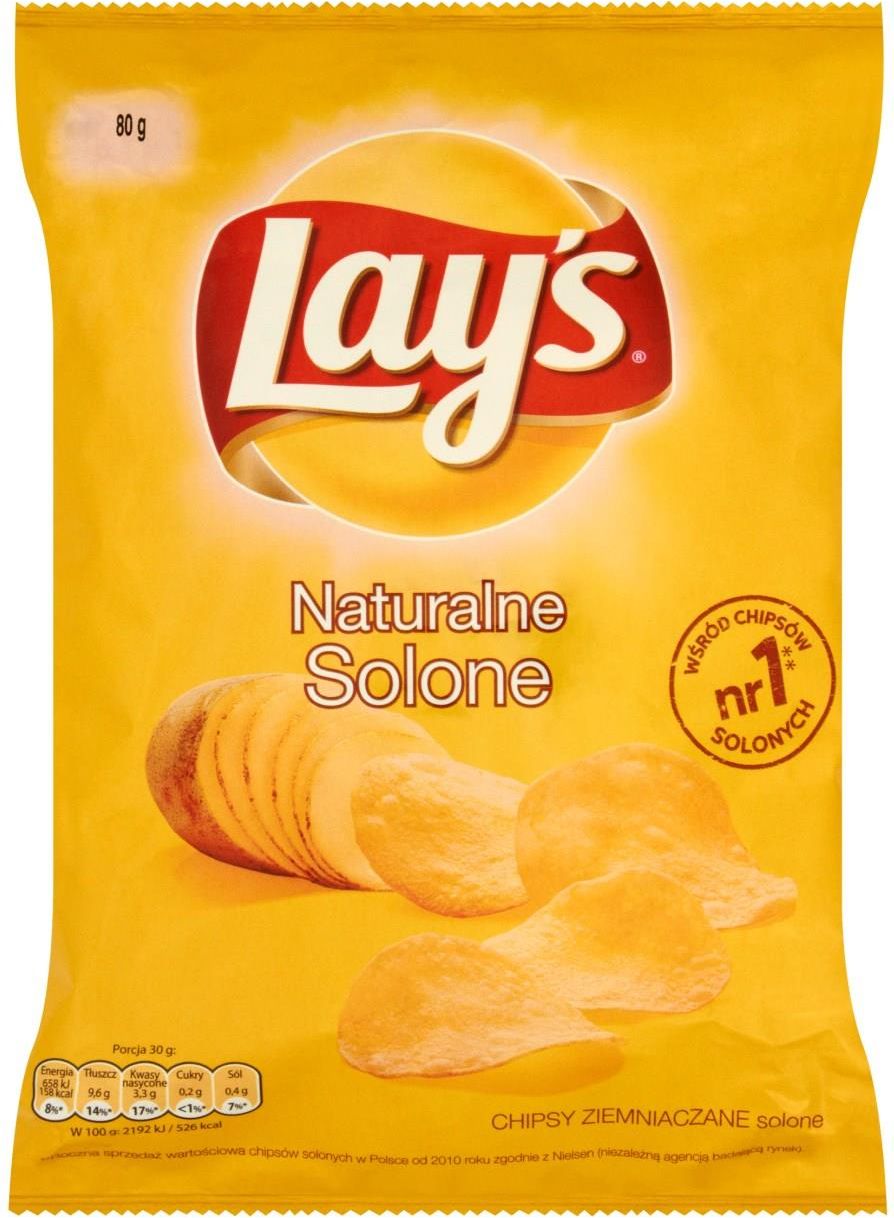 Ile Kalorii Mają Chipsy Lays Solone Lays Chipsy solone 90g - Ceny i opinie - Ceneo.pl