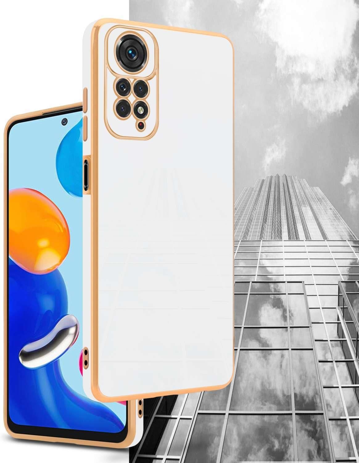 Cadorabo Hoesje Geschikt Voor Xiaomi RedMi NOTE 11 4G / 11S 4G In Liquid Rood Beschermhoes Gemaakt Van Flexibel Tpu Silicone