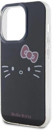 Hello Kitty Etui Iml Kitty Face Na Iphone 14 Pro Czarne - zdjęcie 4