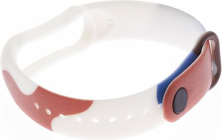 Hurtel Strap Moro Opaska Do Xiaomi Mi Band 4 3 Silikonowy Pasek Bransoletka Zegarka Wzór 8