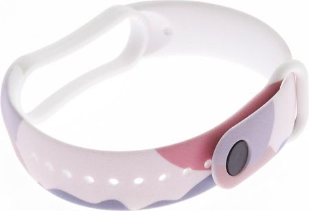 Hurtel Strap Moro Opaska Do Xiaomi Mi Band 6 5 Silikonowy Pasek Bransoletka Zegarka Wzór 12