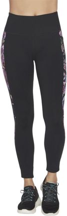 Skechers Ultraviolet High Waisted Full Length Legging WLG249-BKPR, Legginsy, Kobiety, Czarny, Rozmiar: L