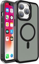 Hurtel Magnetyczne Etui Z Magsafe Color Matte Case Do Iphone 15 Czarne