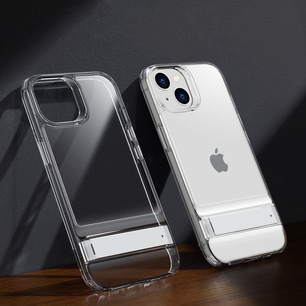 ESR - Air Shield Boost Kickstand - iPhone 14 / iPhone 13 - Translucent Black