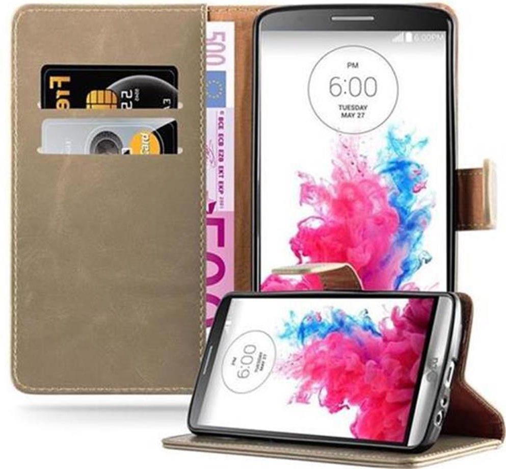 Cadorabo Custodia per LG G3 in BRUNO CAFFÈ - Protezione in