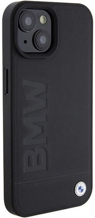 Bmw Etui Magsafe Leather Hot Stamp Na Iphone 15 Plus Czarne - zdjęcie 2