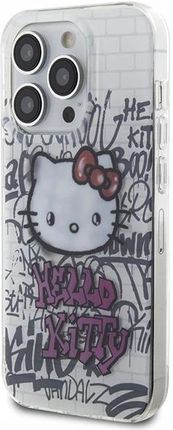 Hello Kitty Etui Iml Kitty On Bricks Graffiti Na Iphone 14 Pro Max Białe - zdjęcie 4