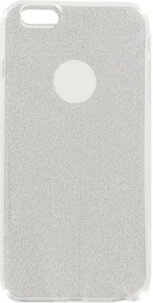 Mobileplus Etui Tpu Glitter Iphone 6 6S Plus Srebrny