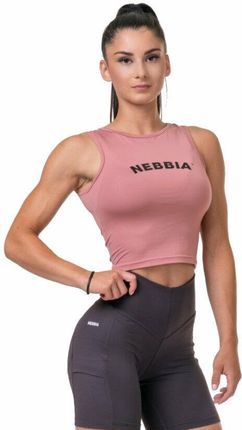 Nebbia Fit Sporty Tank Top Old Rose M Fitness tričko