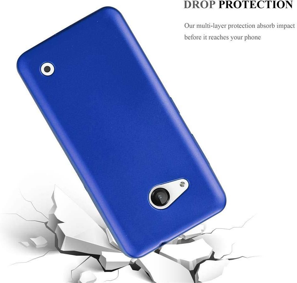 Cadorabo Custodia Libro per Nokia Lumia 550 in CLASSY NERO