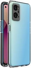 Hurtel Spring Case Etui Realme 9I Oppo A36 A76 A96 Silikonowy Pokrowiec Z Ramką Czarne