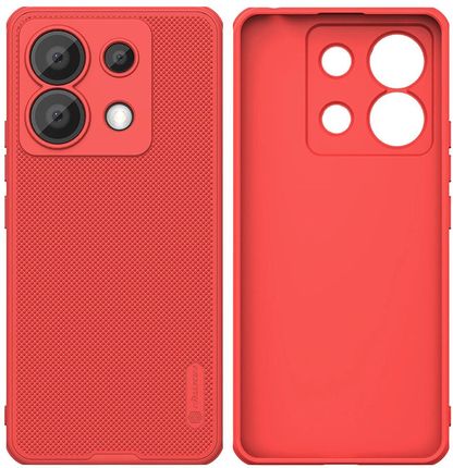 Icableseu Etui Nillkin Super Frosted Shield Pro Do Xiaomi Redmi Note 13 Pro 5G Poco X6 5G Czerwone