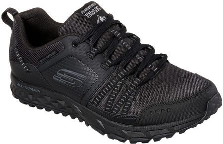 Skechers ESCAPE PLAN trampki w dużych rozmiarach czarne 51591 BBK duże buty męskie, rozmiar:47,5